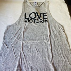 Vs Pink Tank Top M